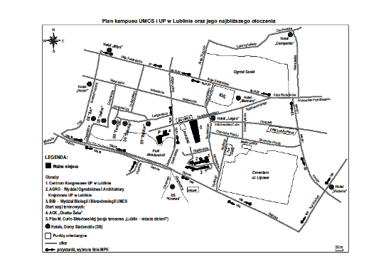 Mapa Kampusu
