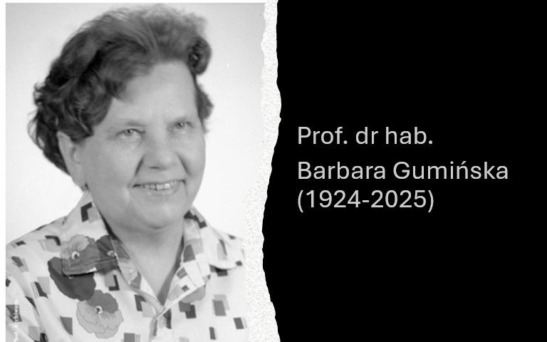Pożegnanie Prof. dr hab. Barbary Gumińskiej