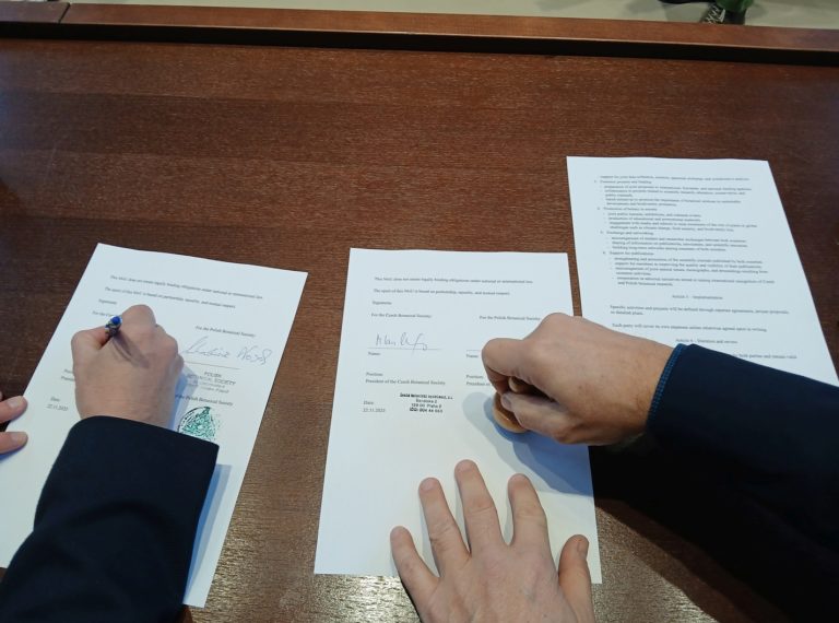 Współpraca z Czeskim Towarzystwem Botanicznym